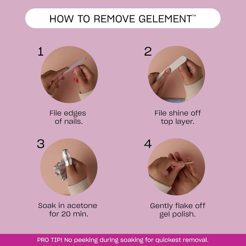 OPI GELement Gel Nail Polish System - DIY Salon Quality with Assorted Colors & LED Curing Lamp | Vegan Starter Kit