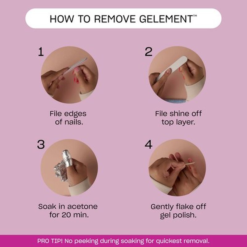 OPI GELement No-Wipe Top Coat | LED Cure Gel Nail Polish | DIY Salon Quality Gel Manicure | Vegan Formula, Durable Wear with High Shine Finish | 0.3 Fl Oz.