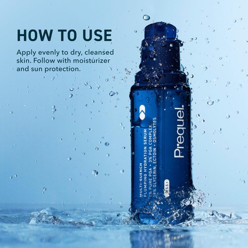Prequel Skin Multi-Quench Hydration Serum - Intensive Moisturizing for Dry Skin | 1.7oz