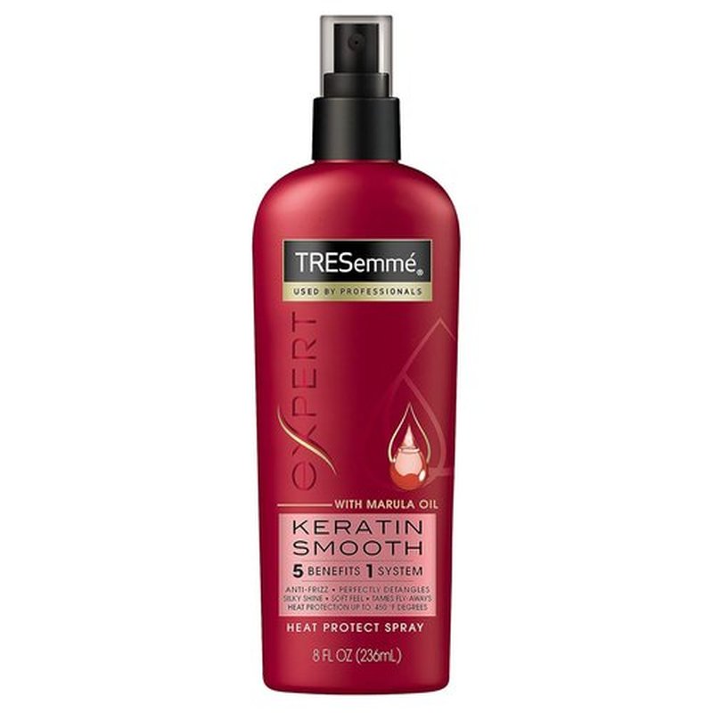 Tresemme Keratin Smooth Heat Defense Spray - Protects Hair From Heat Damage | 8 Ounce