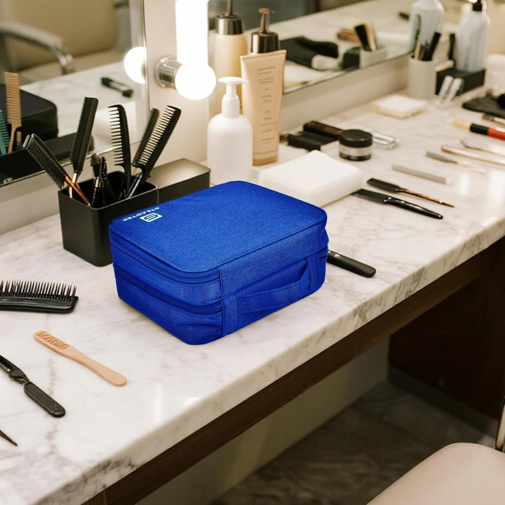 Hair Clipper Bag for Barbers, Clippers, Guards, Shears and Accessories