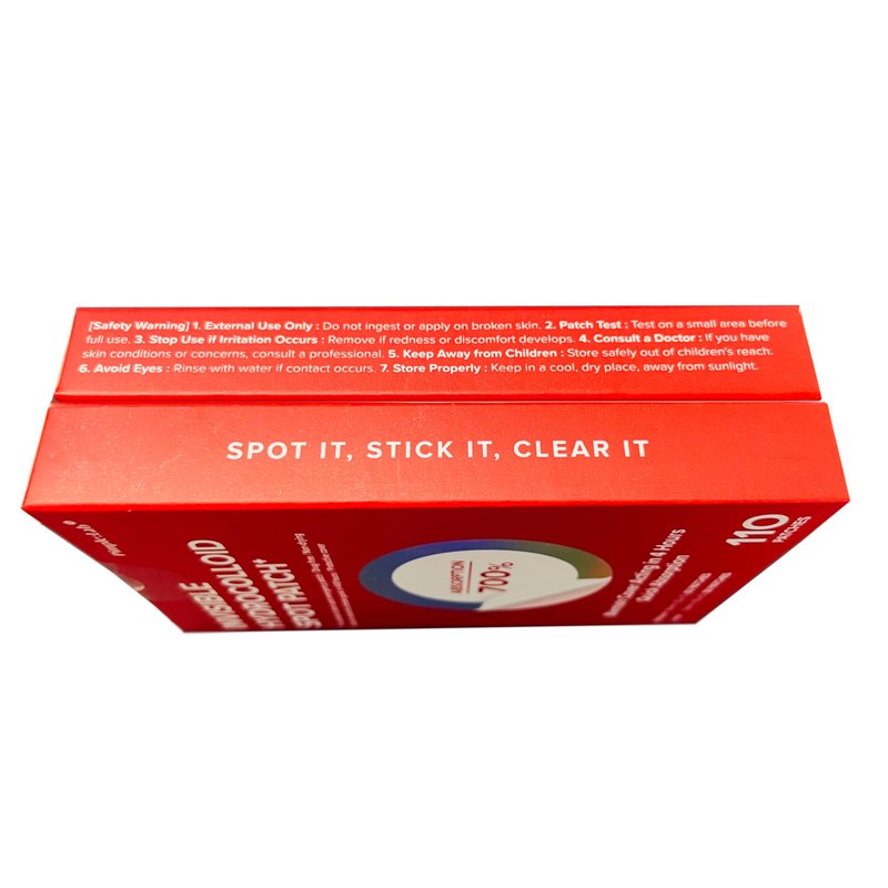 Zit Patches for Face - Invisible Spot Clear Pimple Patches - Fast Acting Thin Hydrocolloid Acne Dots Breakouts Treatment - Stickers Blemish Cover for Makeup Tea Tree, CICA, Madecassoside Waterproof