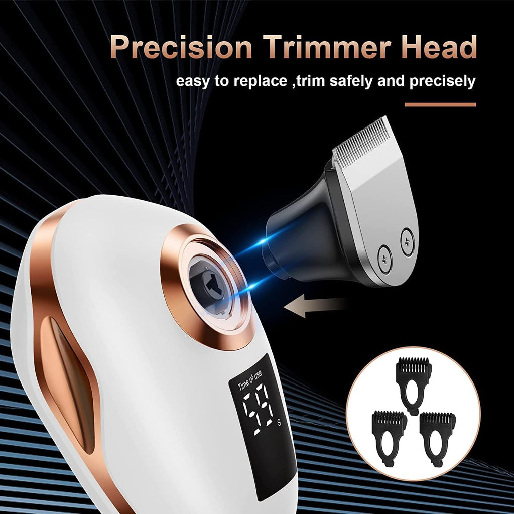 Electric Razors for Women, 2in1 Electric Shaver for Women, Cordless Facial Hair Removal Trimmer for Women's Face