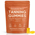 Boaccy Savanna Skin Tanning Gummies, Astaxanthin, Beta Carotene & Lycopene Blend with Vitamins C & E, Radiant Healthy Skin, Sour Watermelon Flavor, Vegan & Sugar-Free, 60 Count
