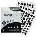 ZHAOLIESM Black Star Pimple Patches for Face, 153 Counts Hydrocolloid Star Acne Patches, Cute Zit Covers for Face, Spot Stickers with Tea Tree, Salicylic Acid and Cica Oil