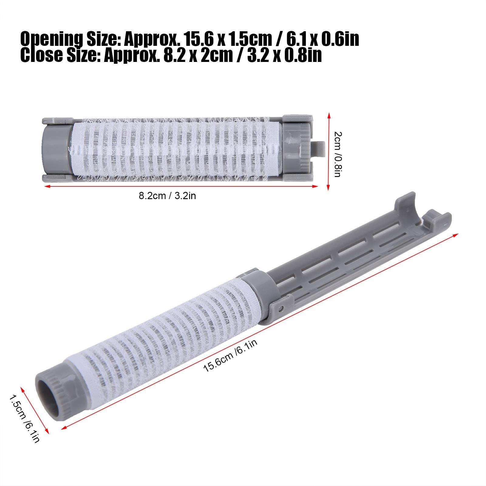 20pcs Hair Perm Rods, Perming Rod, Hair Roller Curler, Household Salon Hairdressing Tool Kit(03)