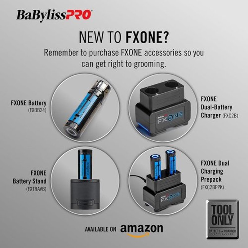 BaBylissPRO® FXONE Hair Clipper & Trimmer - Limited Edition Purple Tool for Precision Grooming