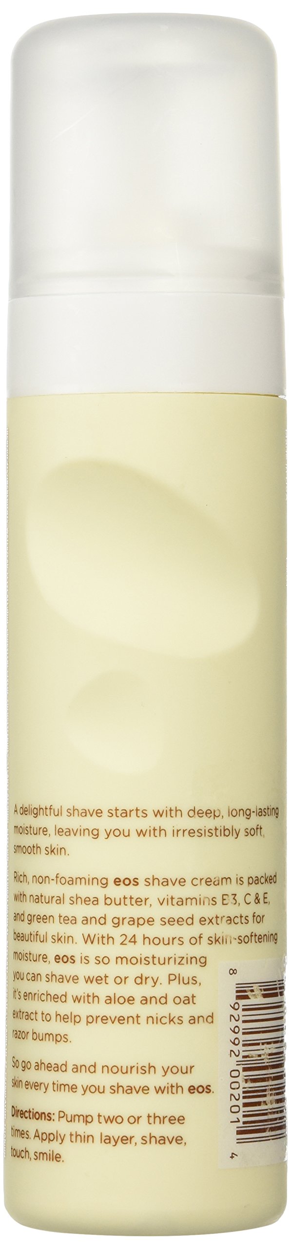 EOS Shea Better 24H Moisture Shave Cream Vanilla Bliss for Sensitive Skin 7 fl oz