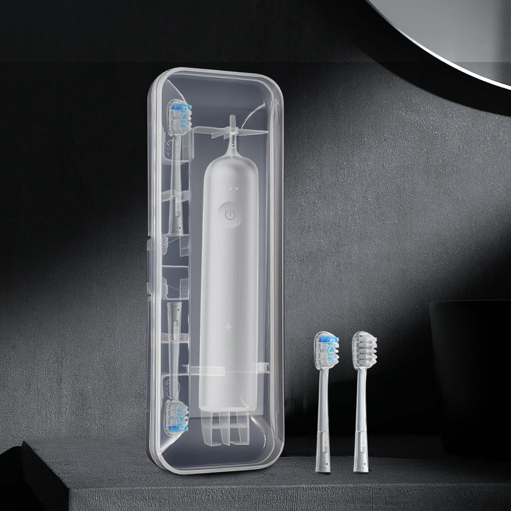 XBERSTAR Toothbrush Travel Case for Laifen Portable Clear Electric Toothbrush Organizer Travel Storage Container Box Accessory