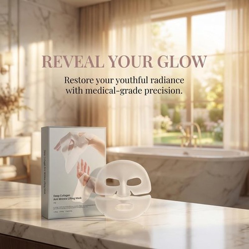 EBANKJ Collagen face mask, face mask moisturizing, night mask, anti-aging, skin care, face masks bulk, face sheet mask suitable for all skin types, face mask pack travel essential.