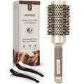 AIMIKE Round Hair Brush - Medium Nano Thermal Ceramic Brush for Blow Drying & Styling | 2.9-Inch Barrel with Boar Bristles