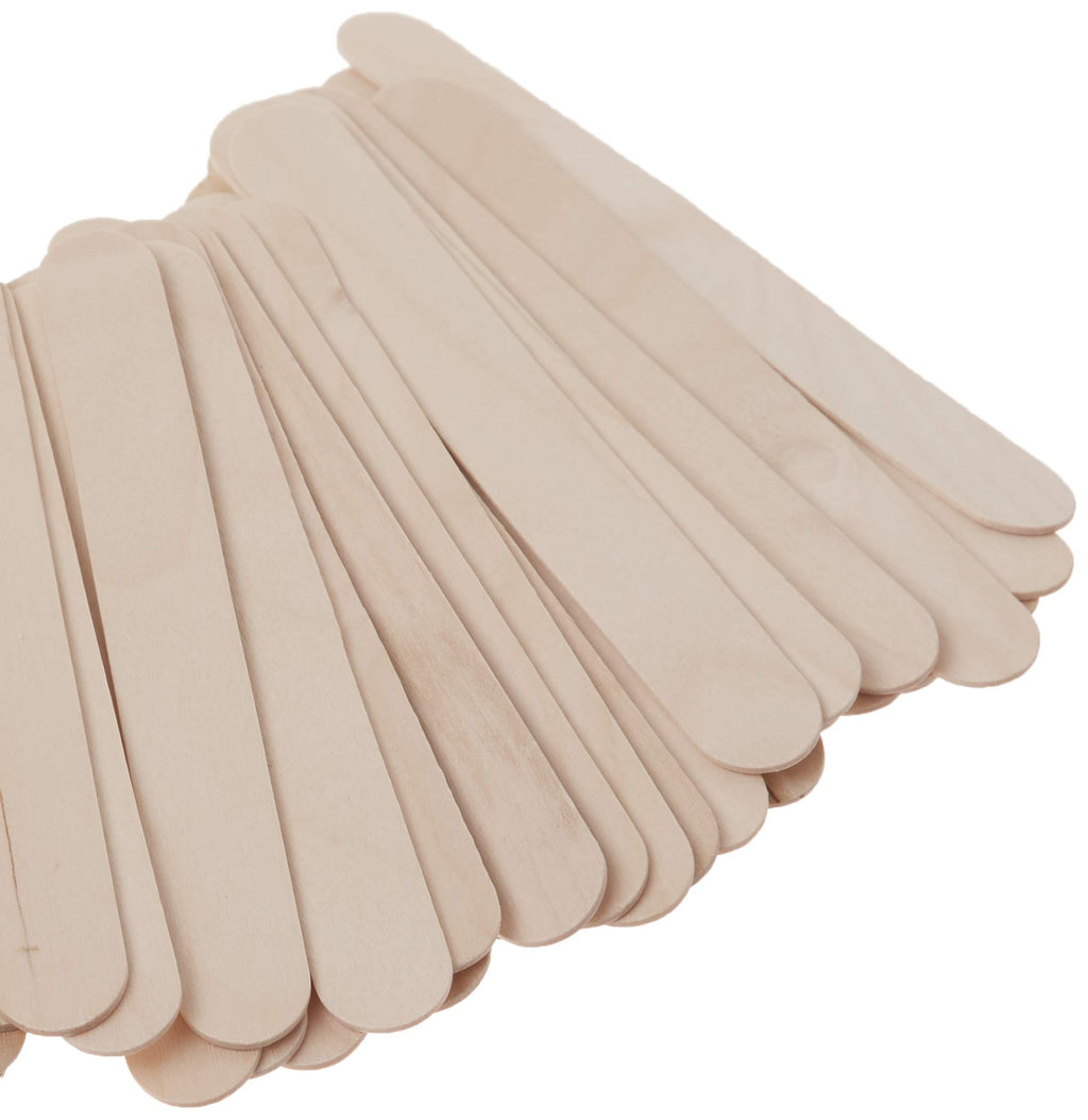 Perfect Stix Tongue Depressors, Non-Sterile, 6", 500 Ct Senior, Pack of 500ct, Brown