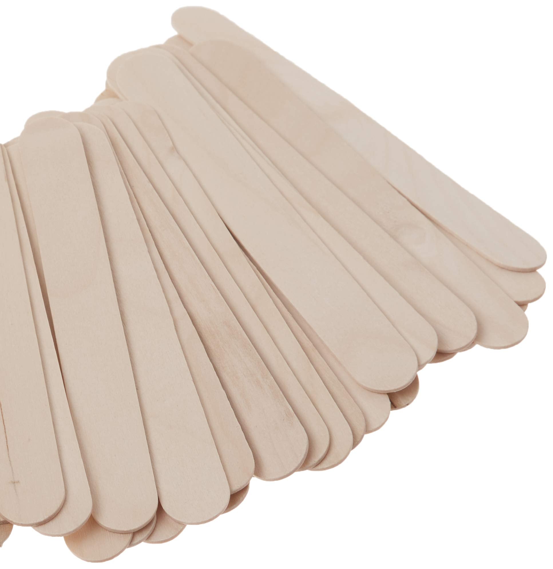 Perfect Stix Tongue Depressors, Non-Sterile, 6", 500 Ct Senior, Pack of 500ct, Brown