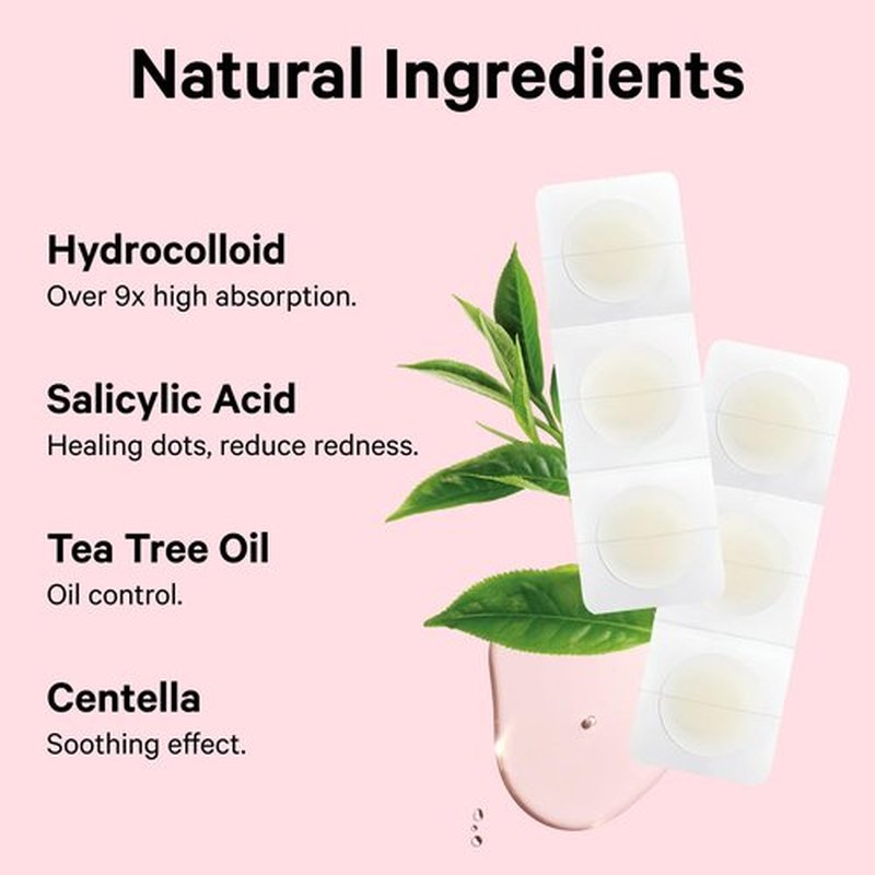 Sosky Pimple Patches for Face, FSA HSA Eligible Invisible Hydrocolloid Acne Patches, Zit Sticker for Face and Skin, Pimple Sticker for Covering Zits, Blemishes with Salicylic Acid 144 Count