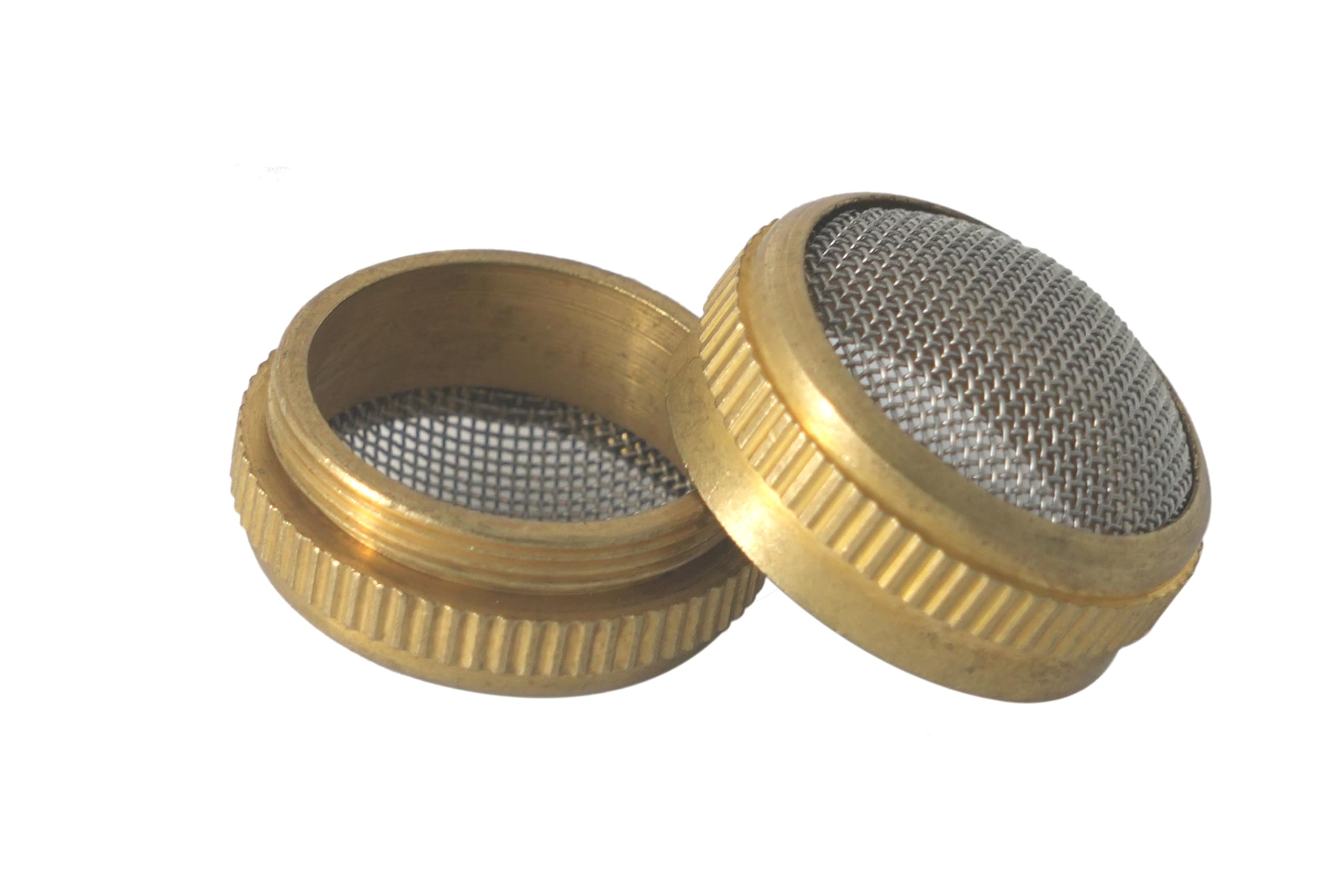 Ultrasonic Cleaner Basket Set, Brass with Stainless Steel Mesh Pack of 2