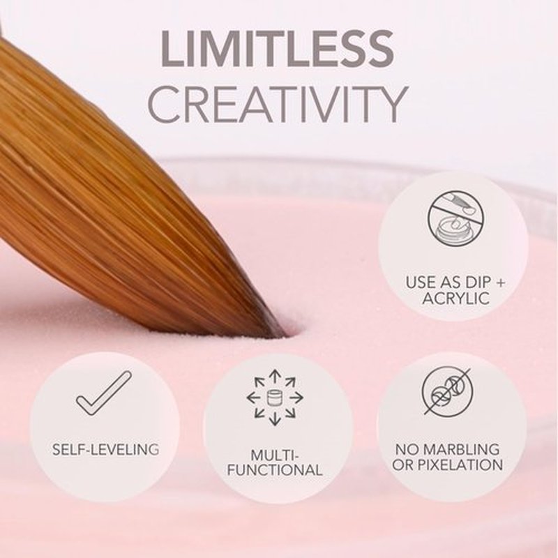 Kiara Sky All-In-One Acrylic Nail Powder | Multi-Use Dip & Acrylic Powder | Sculpting, Overlay & Dipping 2 oz, Red Flags