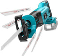 Cerycose Cordless Reciprocating Saw - Compatible with Makita 18V Battery | Variable Speed, 4 Blades for Metal, Wood, PVC
