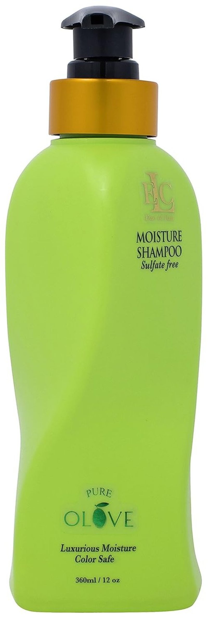 ELC Pure Olove Moisturizing Shampoo - Nourishing Hydration for All Hair Types | 12oz