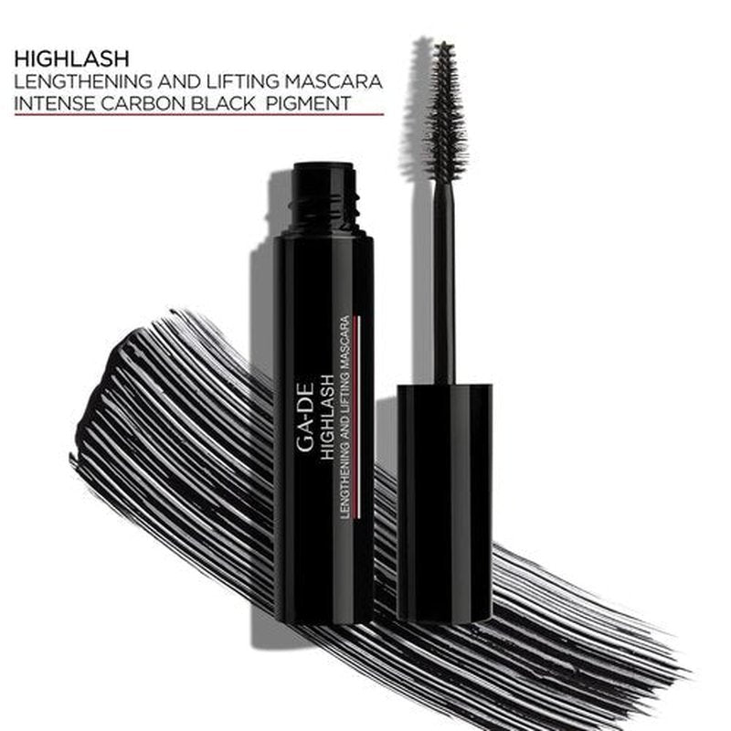 GA-DE Highlash Lengthening Mascara - Nourishing Formula for Volume & Lift - Intense Carbon Black - 0.27 oz