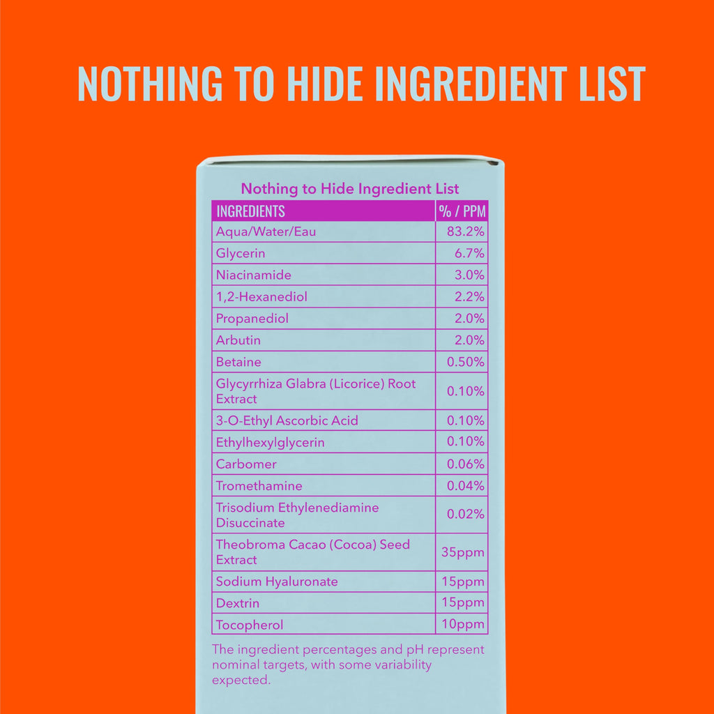 Good Molecules Niacinamide Brightening Toner - Toner for Face with Niacinamide and Arbutin for Skin Tone Balancing - Minimizes the Look of Pores, Facial Skin Care