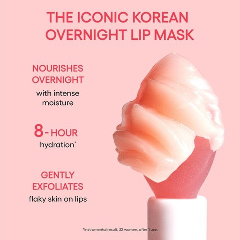 LANEIGE Lip Sleeping Mask - Nourishing Hydration with Vitamin C & Shea Butter for Flaky Lips