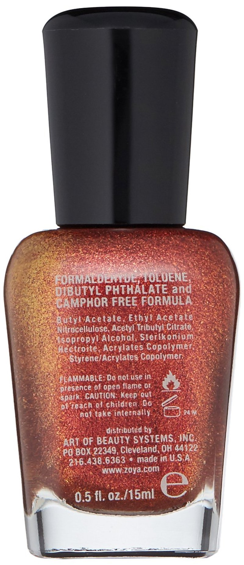 ZOYA Nail Polish - Tawny Shade for Long-Lasting, Chip-Resistant Color | 15ml