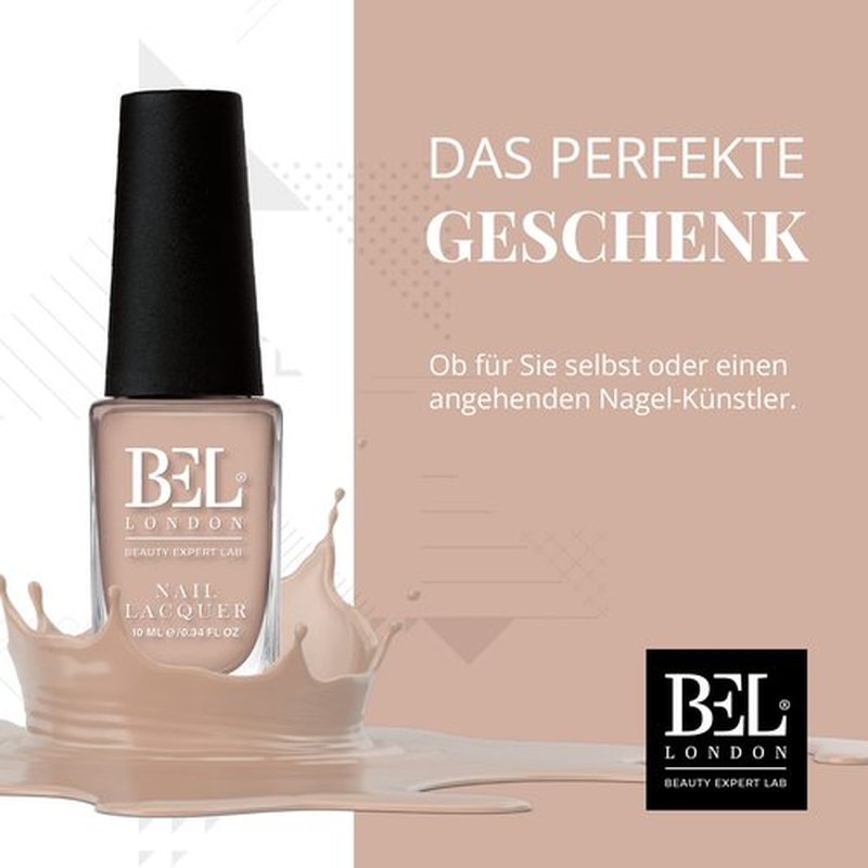 BL The Frenchie Luxury 6 Pack Multi-color French Manicure Professional Nail Polish Set
