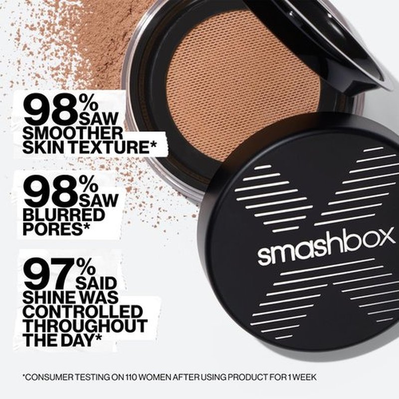 Smashbox Always On Loose Setting Powder - Blurring Translucent Oil Control for All-Day Matte Finish | 0.35 Ounce