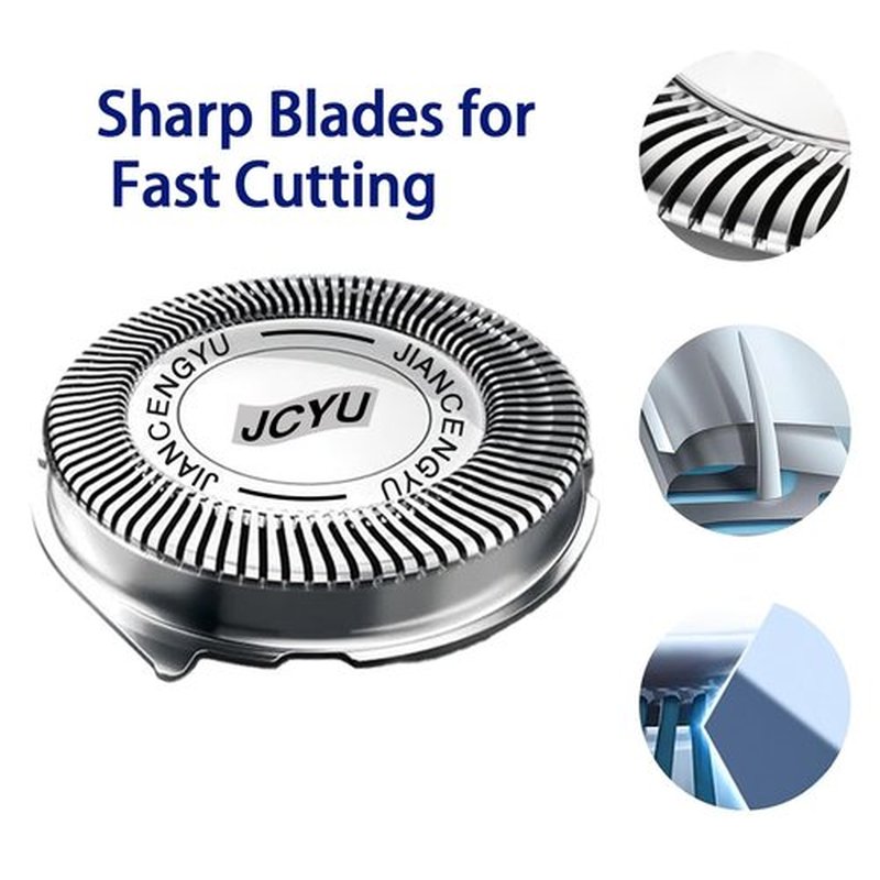 Philips Norelco SH30 Replacement Shaver Heads - 6 Pack Compatible with Series 3000, 2000, 1000