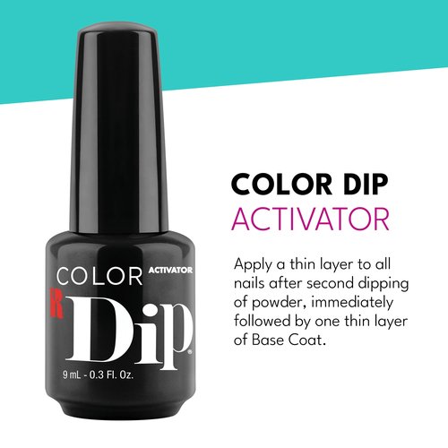 RC Red Carpet Manicure Color Dip - Essential Step for Perfect Dip Powder Manicure, Long-Lasting, Chip-Resistant, Fast-Drying, Smooth & Healthy Nails, No UV Lamp Needed. (Activator, 0.3 fl oz)