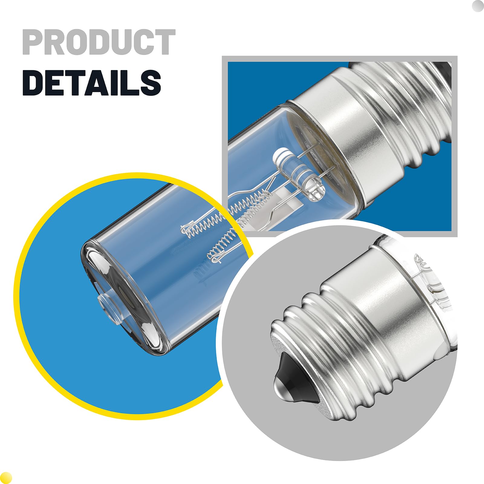 ANTOBLE 3W LB1000 UVC Replacement Bulb Compatible with Germ Guardian GG1100W GG1100B GG1000 GG1000CA AC151 LB-1000 GGH200 661000CA Air Purifiers (6 Pack)