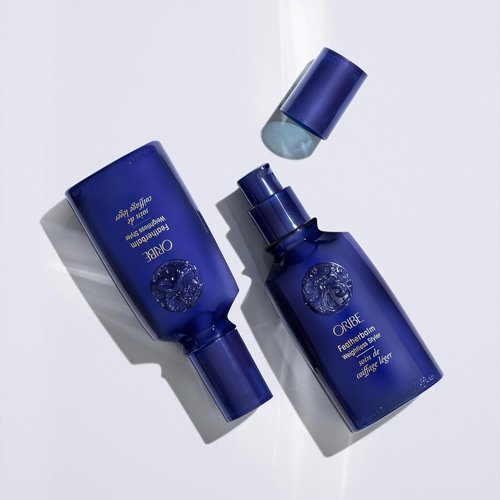 Oribe Feather Balm Ultra Light Hair Cream - Lightweight Styling Balm for Fine Hair - 3.4 oz | Detangles, Smooths & Adds Shine