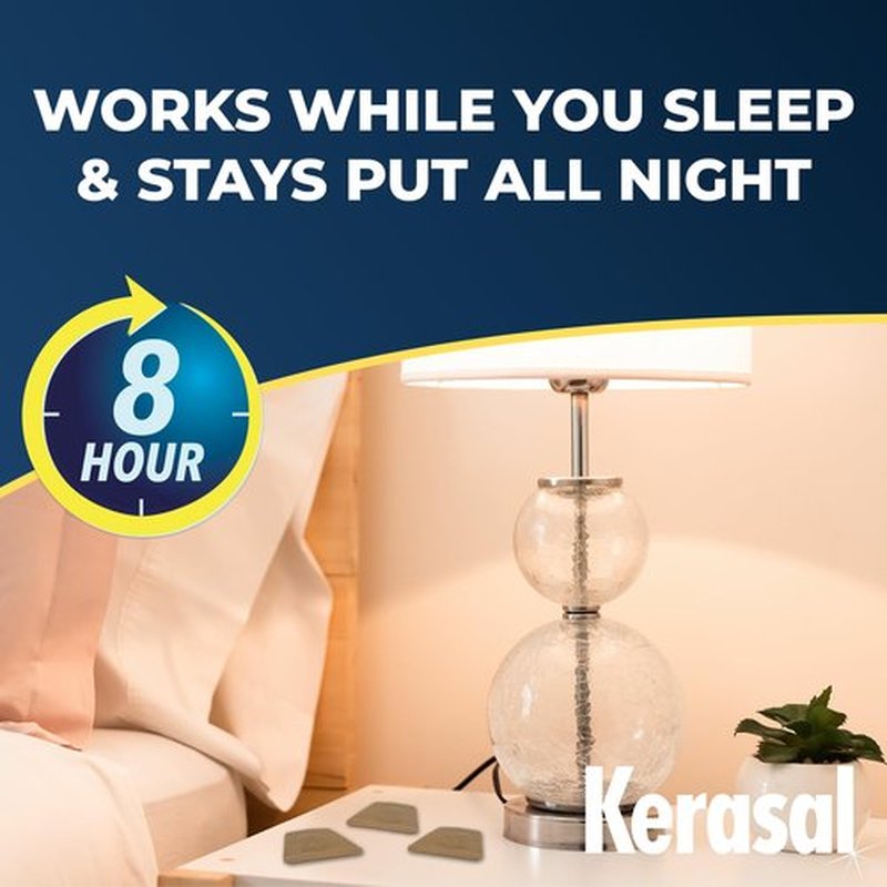 Kerasal Nighttime Renewal Patches + 5 Files - 14 Count (Pack of 1) - Kerasal Nail Repair for Damage, 8-Hour Solution Restores Healthy Appearance (Packaging May Vary)