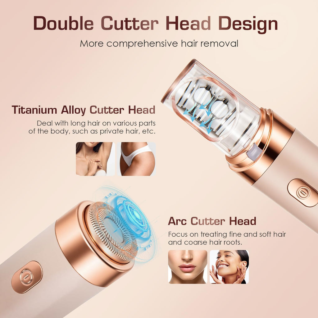 Pxiluyna Pro 3.0 Women Face Epilator - Facial Hair Remover and Shaver