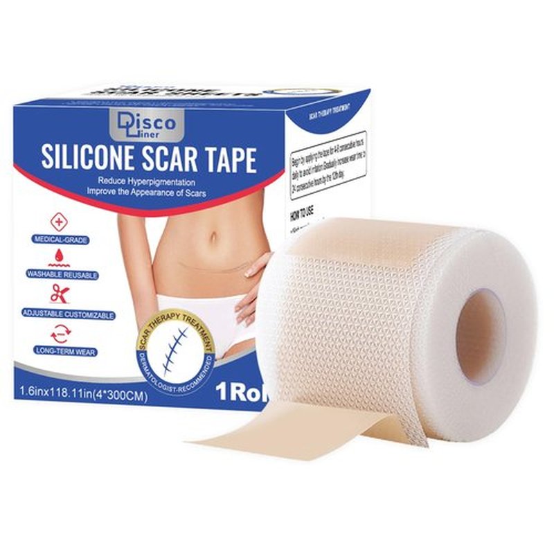 Professional Silicone Scar Sheets, Silicone Scar Tape, Silicone Scar Patch, Reusable Scar Silicone Strips (3M)