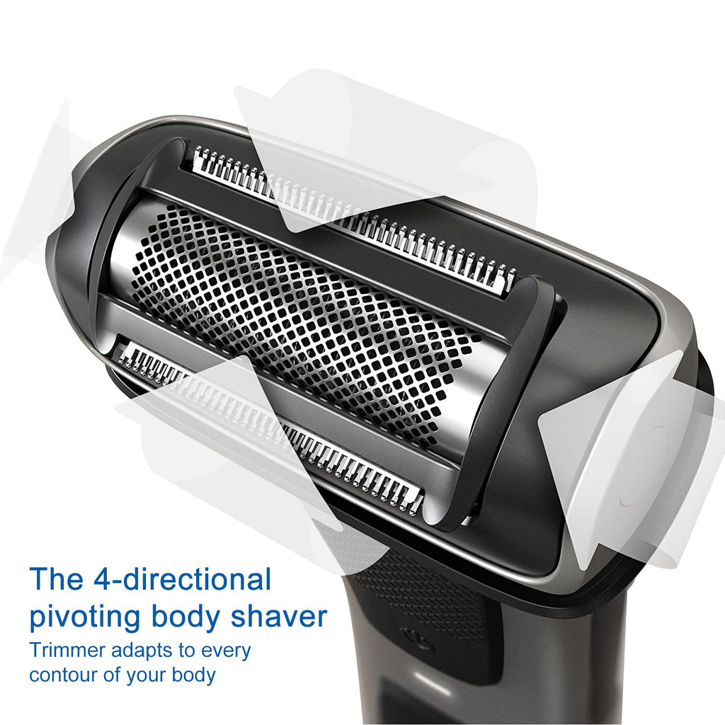 BG2000 Replacement Body Groomer Foil Heads for Philips BG7030 BG7040, 1 Pack