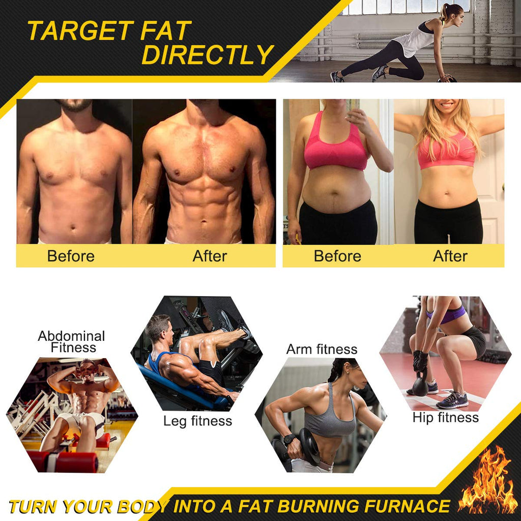 ELAIMEI Fat Burning Sweat Cream, Weight Loss Workout Enhancer Hot Gel for Belly, Slimming/Anti Cellulite Cream for Tummy for Body for Women and Men, Deep Tissue Massage & Muscle (1 pack)