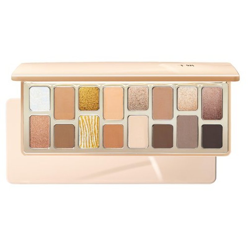 CHEERYEP 16-Color Golden Dune Eyeshadow Palette | Creamy Matte, Shimmer & Marbled Gold Shades | Vegan, Cruelty-Free, Long-Lasting Pigments | Perfect for Everyday Makeup & Desert-Inspired Glam (Nature)
