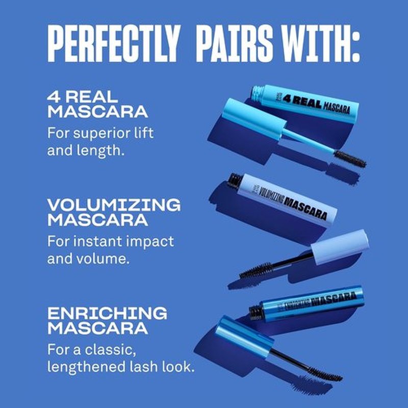 Babe Original Intensifying Lash Primer & Mascara Mask - Nourish & Boost Volume with Peptides, 0.5 oz