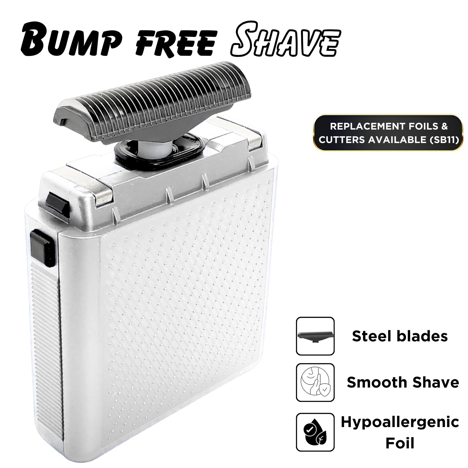 Supreme Trimmer Replacement Foil & Cutter SB11 | Hypoallergenic Foil for STF101 Solo