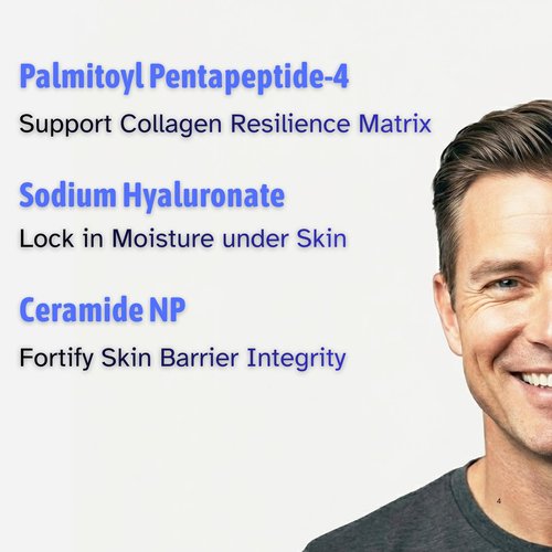 BIOLOJUNIQUE Men’s Face Wash: Instant Foaming Facial Cleanser for Mature Skin. K-Beauty Formula with Botanical Elements for Dry Skin. Hydrating & Anti-Aging Peptides + Ceramides. 5.07 fl oz (150ml).
