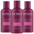 Nexxus Color Assure Shampoo - Travel-Size 3-Pack | Replenishes & Extends Hair Color Vibrancy, 3 Oz Each