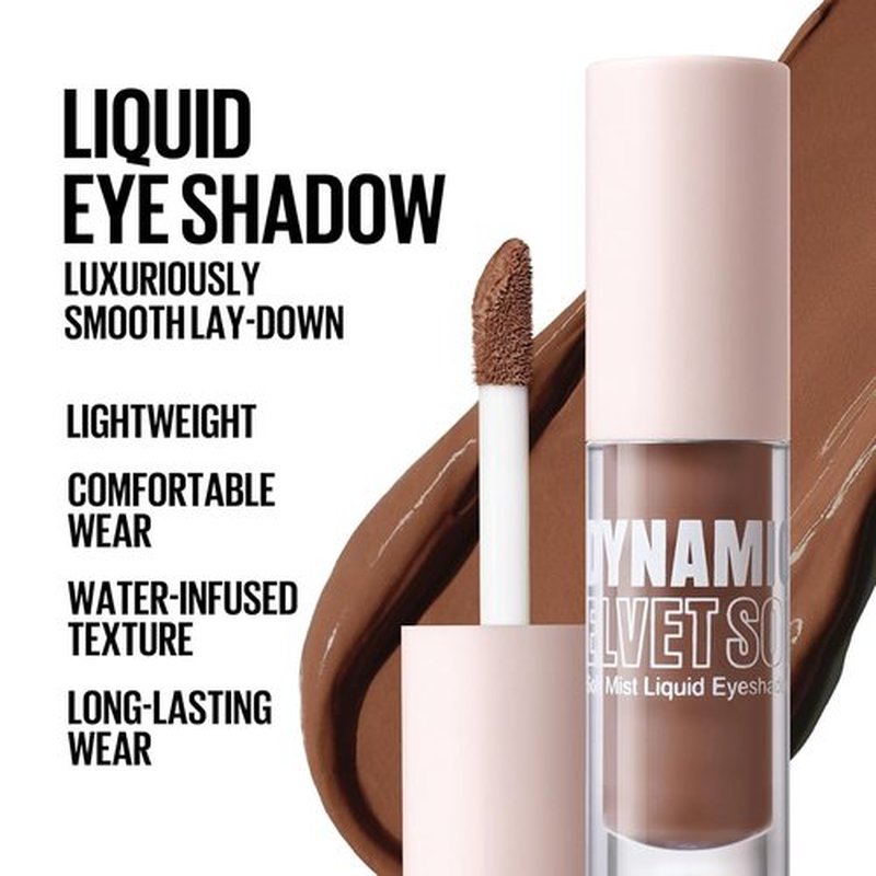 Erinde Liquid Eyeshadow - Matte Cream Formula, Buildable & Blendable, 8 Colors Available | Waterproof & Vegan