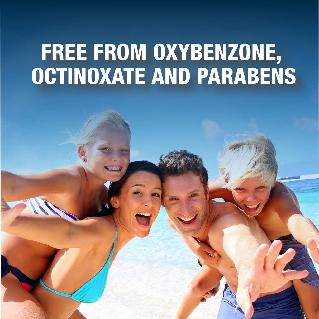 CoreTex Sun X 30+ SPF Sunscreen Spray Lotion - 4oz Pump Bottle of Paraben, Oxybenzone, Octinoxate, & Oil Free Sunscreen - No White Cast and Water Resistant Up to 80 Minutes