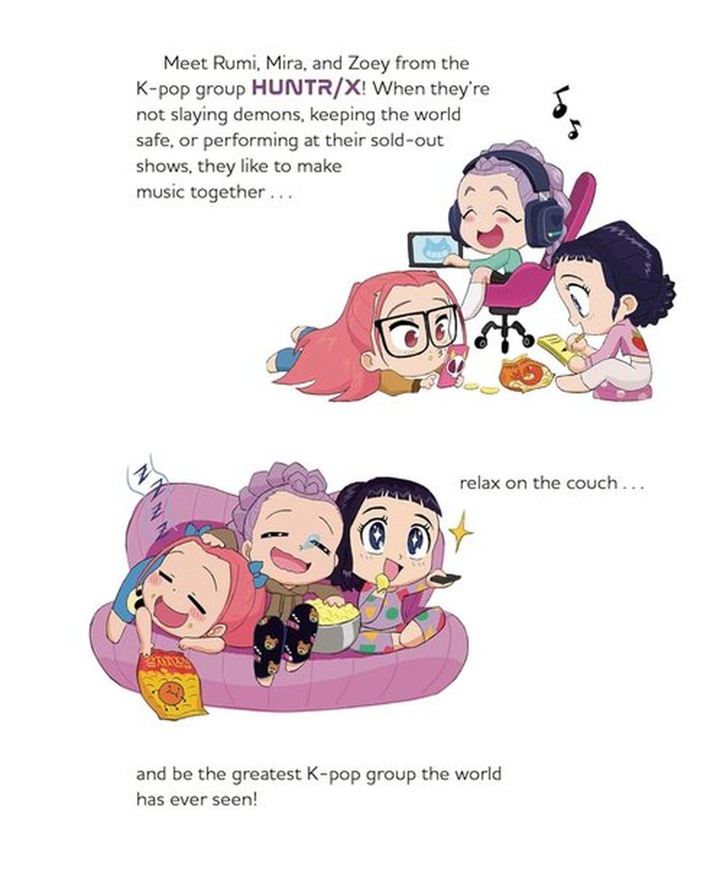 KPop Demon Hunters - Official Storybook | Little Golden Book for Fans