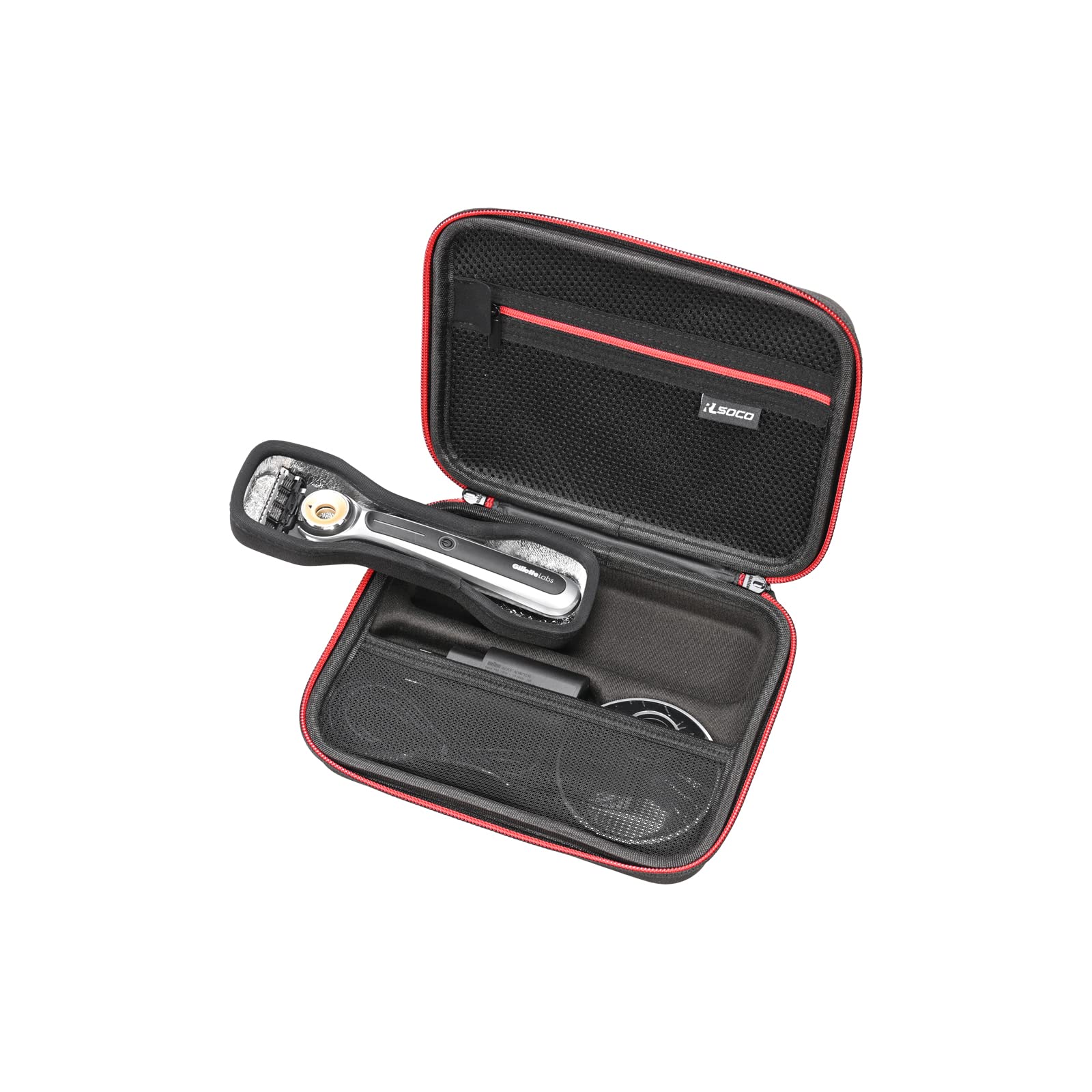 RLSOCO Carrying Case Compatible With Gillette Heated Razor for Men - Black (Case Only)