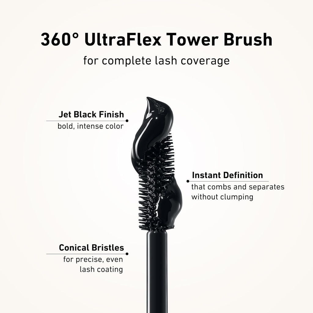 Zev First Take Mascara - Volumizing & Lengthening Formula for False Lash Effect | Buildable, Cruelty-Free, Black