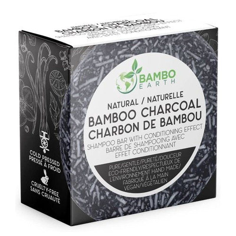 Skiennix Solid Shampoo Bar - 100% Organic Hair Soap with Natural Oils | Bamboo Charcoal, Eco-Friendly