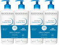 Bioderma Atoderm Ultra Cream Duo Pack,Hydrating Body Moisturizer for Normal to Dry Sensitive Skin 16.9 Fl Oz,(Pack of 4)