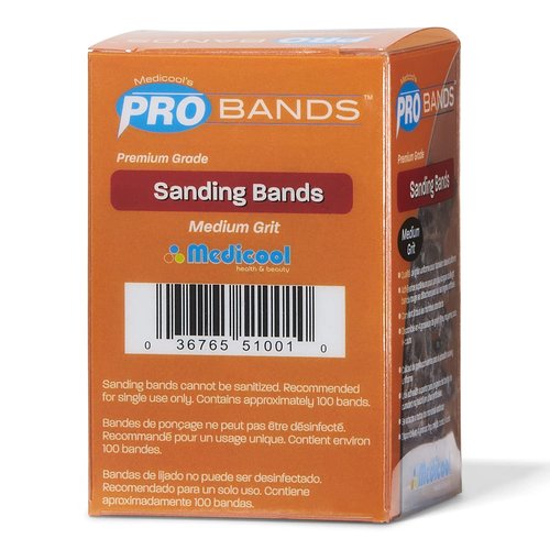 Medicool Pro Red Medium Sanding Bands